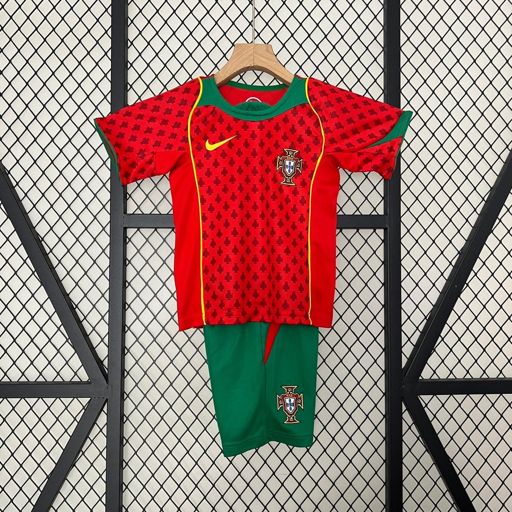 2004 Portugal Home Retro Kids Kit