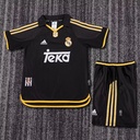 1999/01 Real Madrid Away Retro Kids Kit