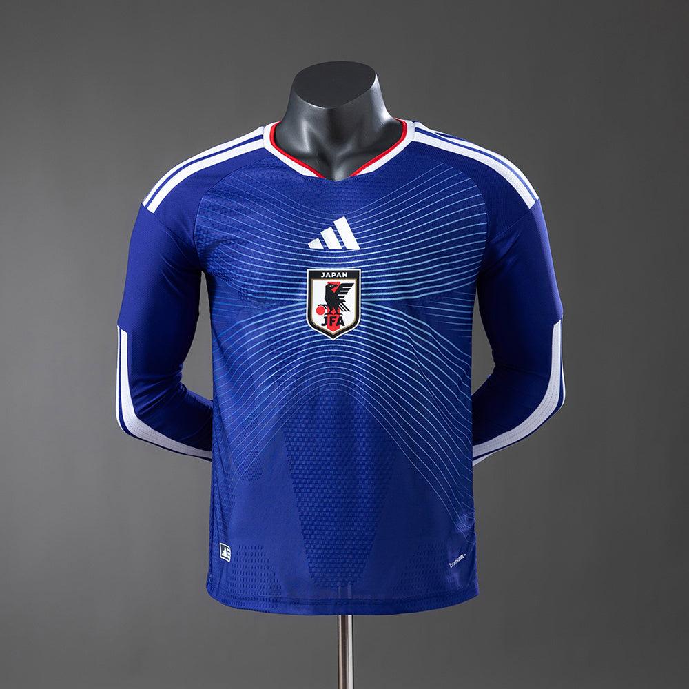2026 Japan Home Player Version (Long Sleeve) World Cup (S, Yes, Yes)