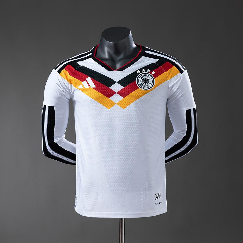 2026 Germany Home Player Version (Long Sleeve) World Cup (S, Yes, Yes)