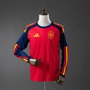 2026 Spain Home Fan Version (Long Sleeve) World Cup