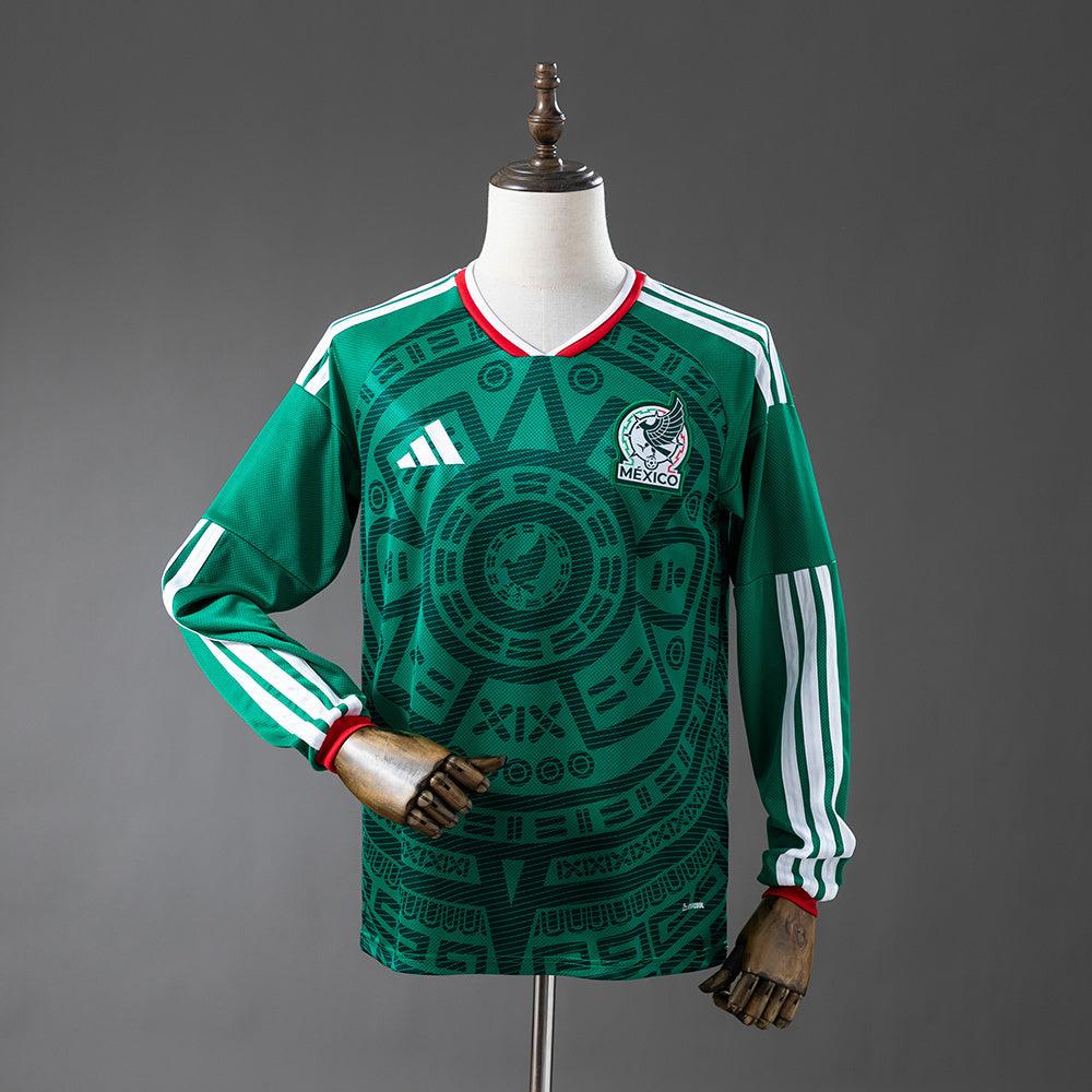 2026 Mexico Home Fan Version (Long Sleeve) World Cup